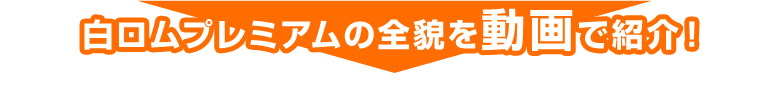 白ロムプレミアムの全貌を動画で紹介!